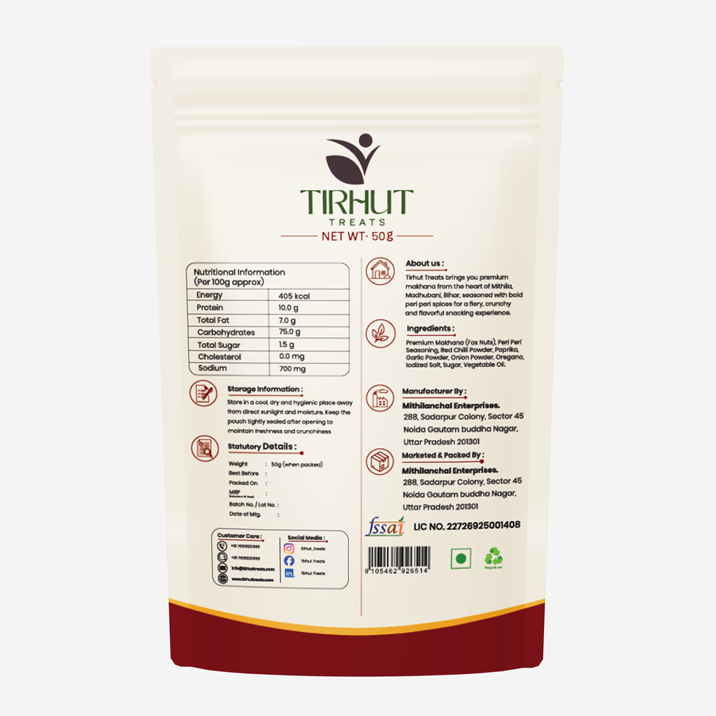 Peri Peri Makhana (50G)