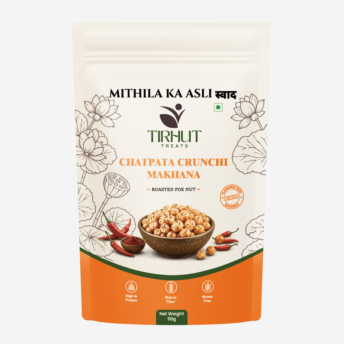 Chatpata Crunchi Makhana (50G)