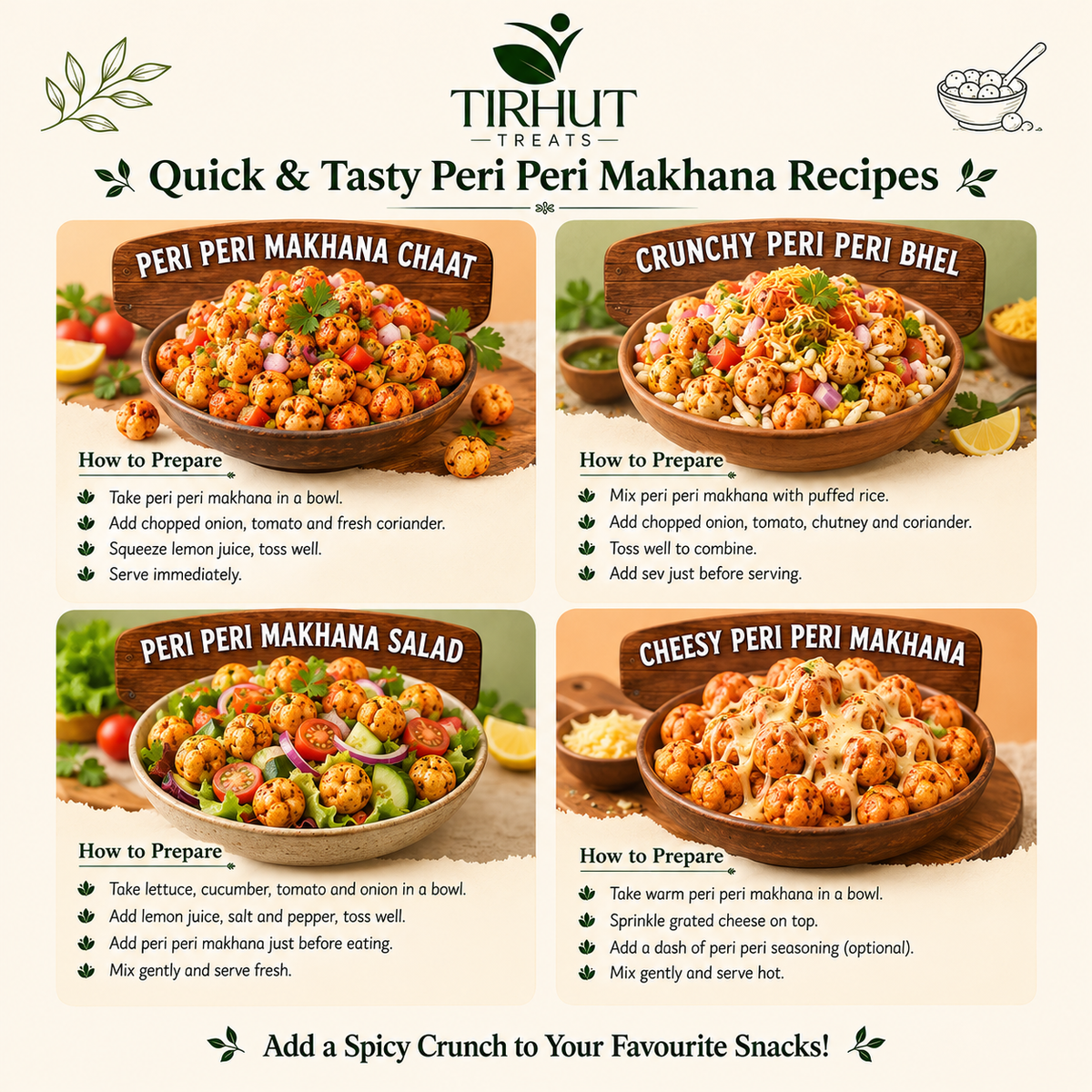 Peri Peri Makhana (50G)